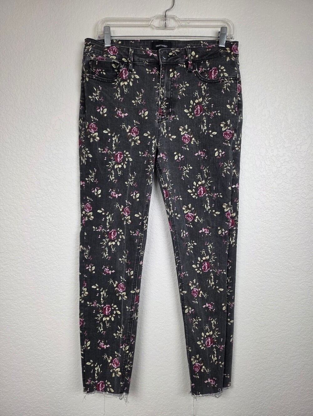 Driftwood Floral Skinny Jeans Size 30